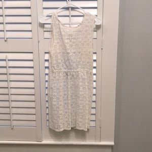Top shop see-through lace dress
